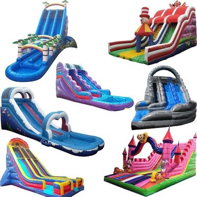Featured Inflatable Water Slide with Swimming Pool Collection Best and Clearance