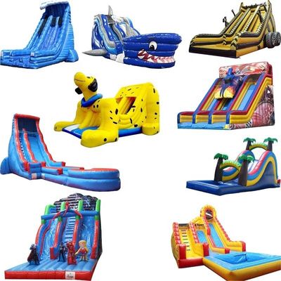 Featured Inflatable Water Slide with Swimming Pool Collection Best and Clearance