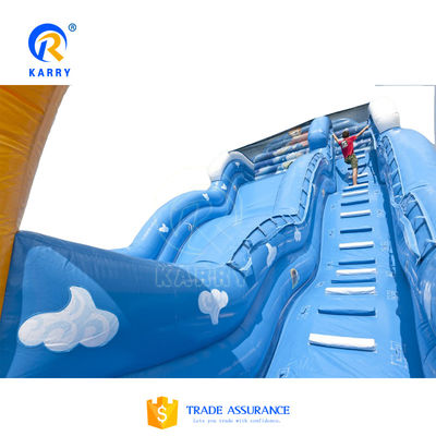 Super Wide Inflatable Dry Slide for Kids EN71/EN14960/CE Certified Repair Kit Included
