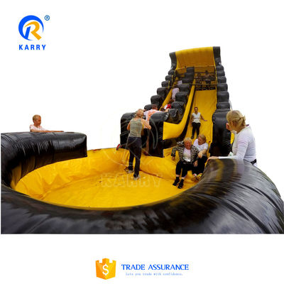 Indoor Digital Printing Atomic Water Slide Inflatable Amusement Park for Kids Adults