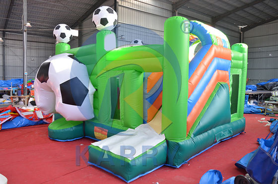 Customized Logo Acceptable Inflatable Air Trampoline Park for Outdoor Playground