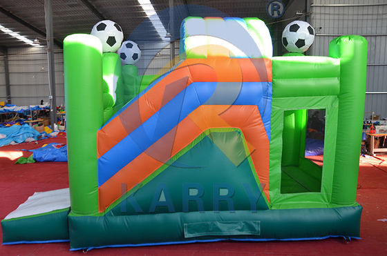 Customized Logo Acceptable Inflatable Air Trampoline Park for Outdoor Playground