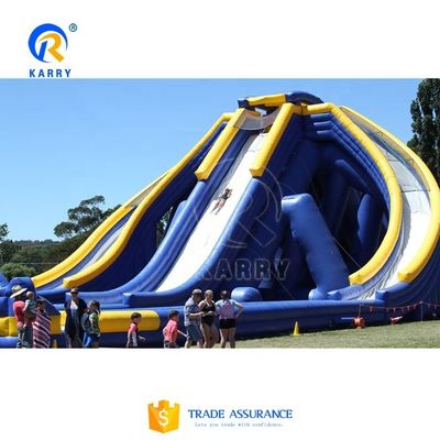 Stimulating Inflatable Water Slide for Adults and Kids Large Commercial Bounce Slide