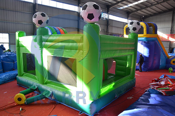 Customized Logo Acceptable Inflatable Air Trampoline Park for Outdoor Playground
