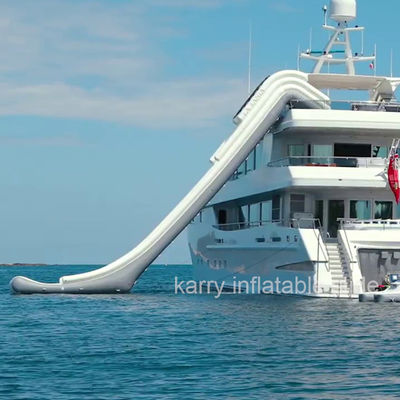 Indoor Outdoor Inflatable Play Water Slide with Pool The Ultimate Yacht Water Toy