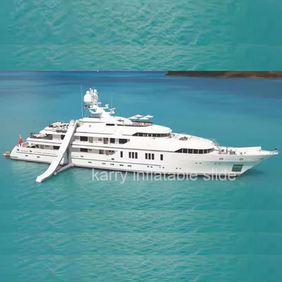 Indoor Outdoor Inflatable Play Water Slide with Pool The Ultimate Yacht Water Toy