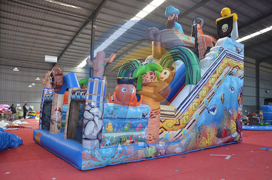 PVC Commercial Inflatable Bouncy Castle Slide Fun City Jumper for Kids and Adults