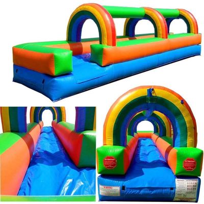 Unisex 22ft Colorful Volcano Water Slide for Kids and Adults By Sea/Air Shipping Unisex