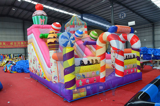 Inflatable Castle Bounce House Water Slide Combo Customized for Children's Play