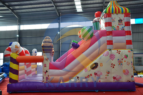Inflatable Castle Bounce House Water Slide Combo Customized for Children's Play