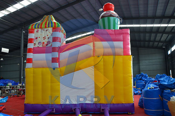 Inflatable Castle Bounce House Water Slide Combo Customized for Children's Play