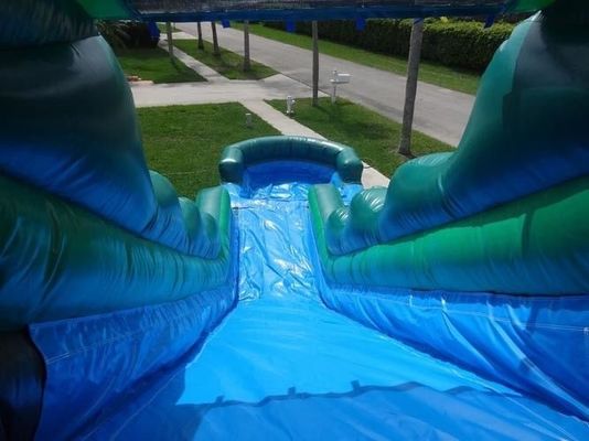 Thrill of a Lifetime with Our 32ft Tall Cyclone Inflatable Pool Slide