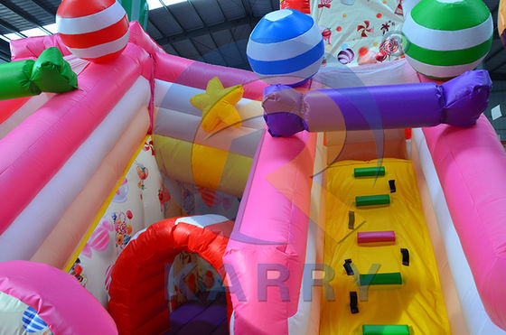 Inflatable Castle Bounce House Water Slide Combo Customized for Children's Play
