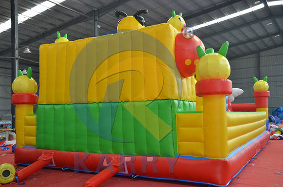 EN71/CE Certified Large Jumping Castle Insect Paradise Bounce House for Play Park