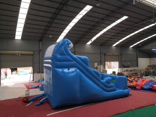 Commercial Inflatable Wet Slides with Pool and Air Blower Kid-Friendly Bouncer Castle