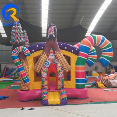 Blower Fun Candy Inflatable Bouncer Playground for Unisex Inflatable Playground