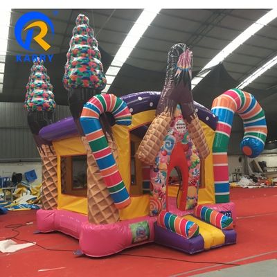 Blower Fun Candy Inflatable Bouncer Playground for Unisex Inflatable Playground