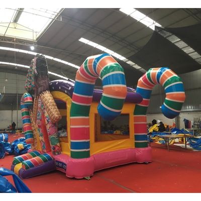 Blower Fun Candy Inflatable Bouncer Playground for Unisex Inflatable Playground