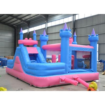 Jumping Inflatable Combo Jumper Castle Cartoon Fairy Princess Bounce House with Slide