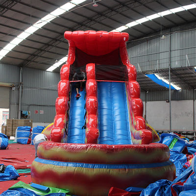 EN71/EN14960/CE Certified Inflatable Kid Water Slide Play Center for Outdoor
