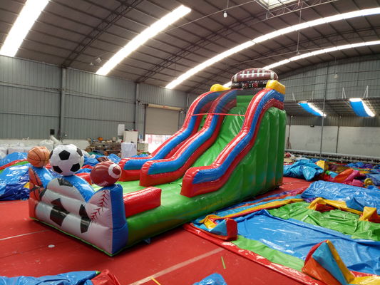 Commercial Inflatable Basketball Sport Games Water Pool Slide for Kids and Adults