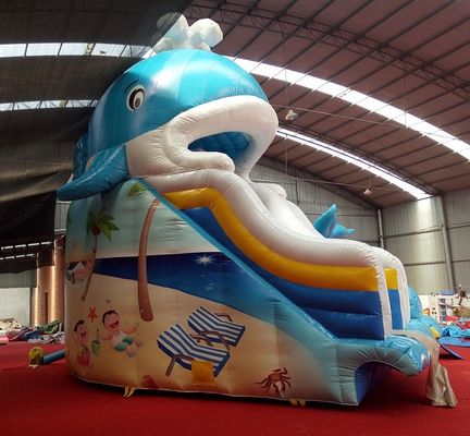 Digital Printing Baby Kids Inflatable Dubai Water Slide with Max Capacity 100-500kg