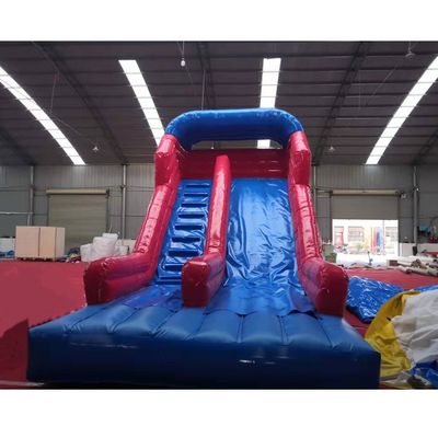 Plato PVC Tarpaulin Material Features Large Spiderman Inflatable Bouncer Dry Slide