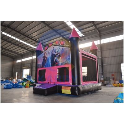 Module With Slide Bounce House for Sea Air Express Shipping and 0.55mm PVC Tarpaulin