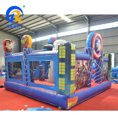 Customized Size Bouncy House for Kids CH Inflatable Castle 0.55mm PVC Commercial