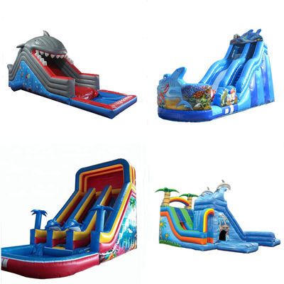5*11*6m Inflatable Water Slide Bouncer Combo with Pool and Ladder