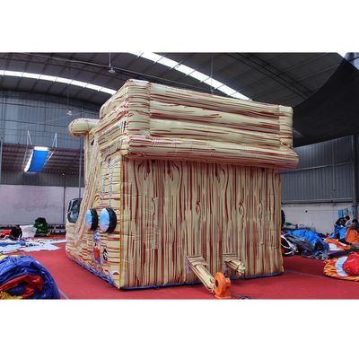 Large Inflatable Pirate Bouncer Slide Popular Rental Water Slide with Bouncy Castle