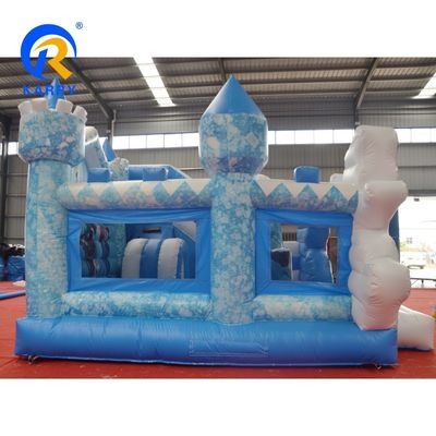 Jumping Castle Adventure Commercial Inflatable Frozen Bouncy House for Rental