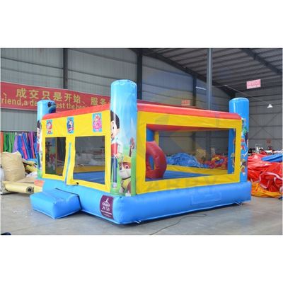 PORTABLE PVC Children's Amusement Bounce Trampoline Inflatable Bouncy Castle with Slides
