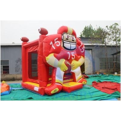 EN71/CE Certified Inflatable Castle Jumper for Kids Football Goalkeeping Party Rentals