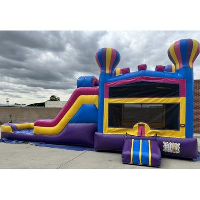 Customizable PVC Inflatable Bouncer Jumping Bouncy Castle Slide for Amusement Park