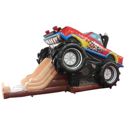 CE Blower and Repair Kit Included Popular Design PVC Inflatable Bounce House with Slide