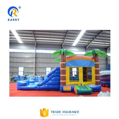 Unisex Inflatable Bounce House with Slide and Pool Combo The Ultimate Party Equipment
