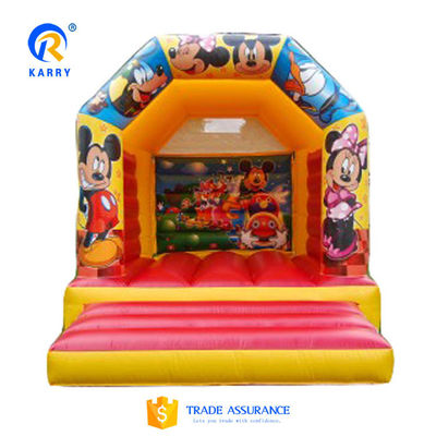 Party Rentals Residential Customized Mini Inflatable Castle Bounce House with Slide
