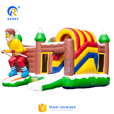 OEM/ODM Accepted Trend Customizable Bouncy Castle Slide Combo for Party Rental Business