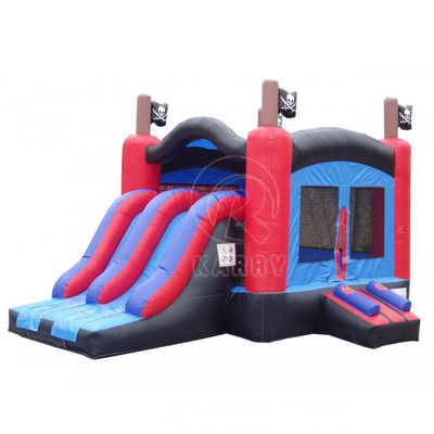 Customized PVC Inflatable House With Slide Jumping Bouncy Castle For Party Rental Kid Toys Game With Blower