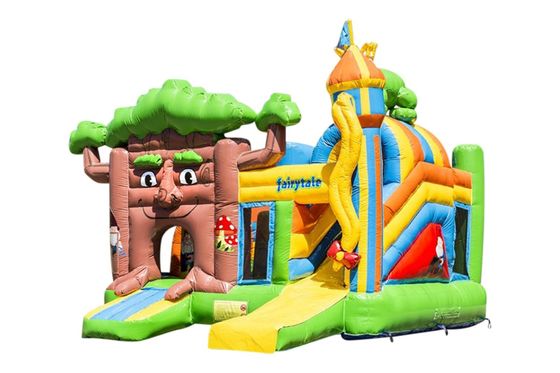 Commercial Inflatable Bouncy Castle Slide for Rental Business With Blower Included