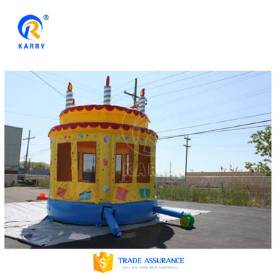 Unisex Summer Water Park Inflatable Bounce House with Slide and Jumping Castle Game