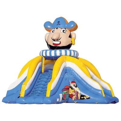 Custom Colorful PVC Inflatable Bouncy Castle with Water Slide Repair Kits Included