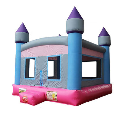 Custom Colorful PVC Inflatable Bouncy Castle with Water Slide Repair Kits Included