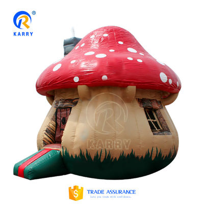 Unisex Amusement Park Toy Castle Commercial Inflatable Bounce House with Slide and Water