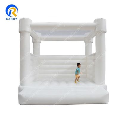 Castle Features Commercial Inflatable Bounce Party Wedding Bouncer with Bubble Pool