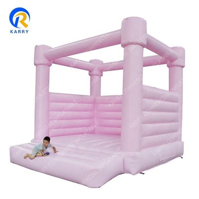 Castle Features Commercial Inflatable Bounce Party Wedding Bouncer with Bubble Pool