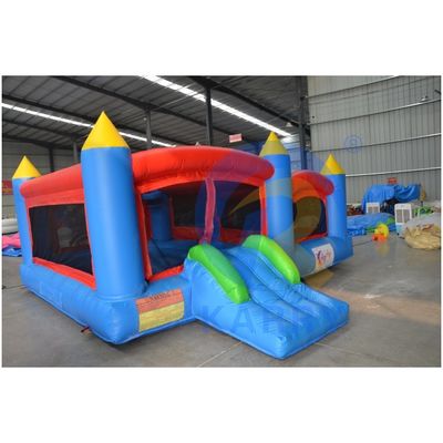 0.55mm PVC Tarpaulin Kids Inflatable Bouncer Bounce House with Slide and Jumping Castle