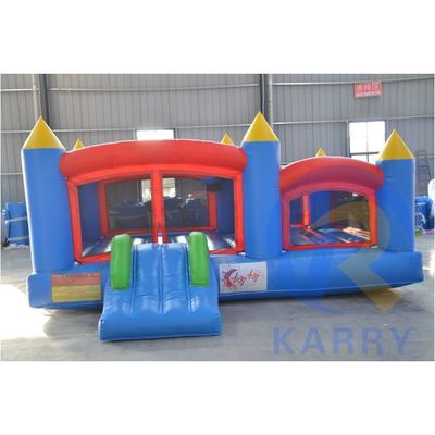 0.55mm PVC Tarpaulin Kids Inflatable Bouncer Bounce House with Slide and Jumping Castle