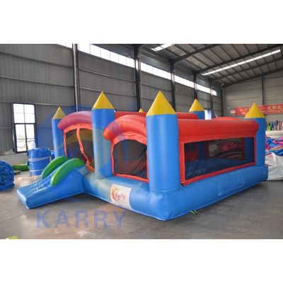 0.55mm PVC Tarpaulin Kids Inflatable Bouncer Bounce House with Slide and Jumping Castle